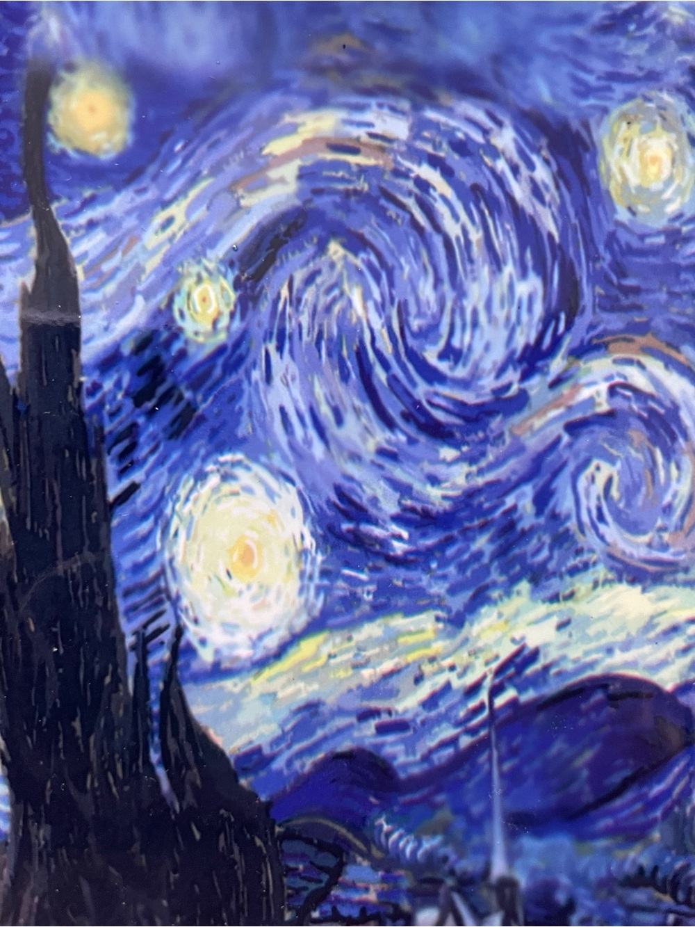 VAN GOGH FLSK 7oz + GLASSES + MIX COVER.  STAINLESS STEEL